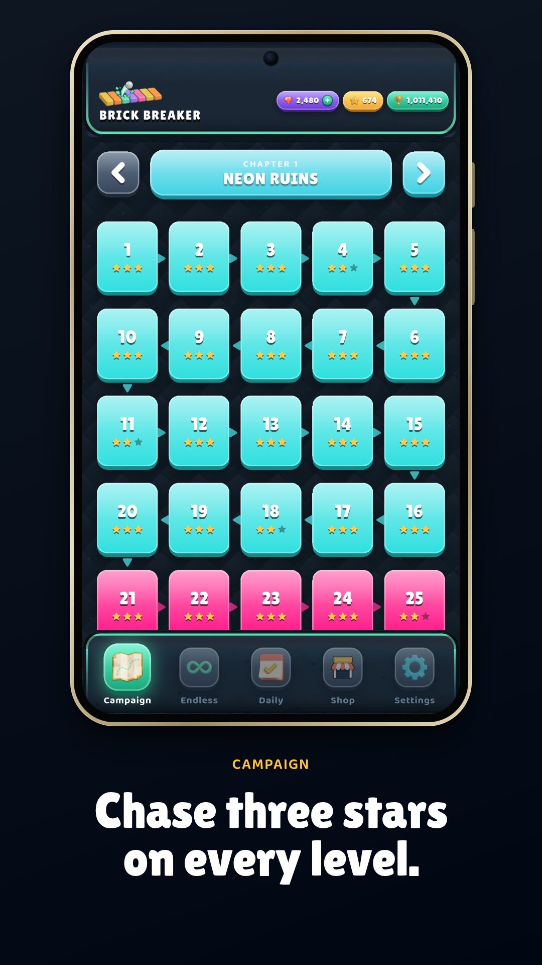 Brick Breaker screenshot