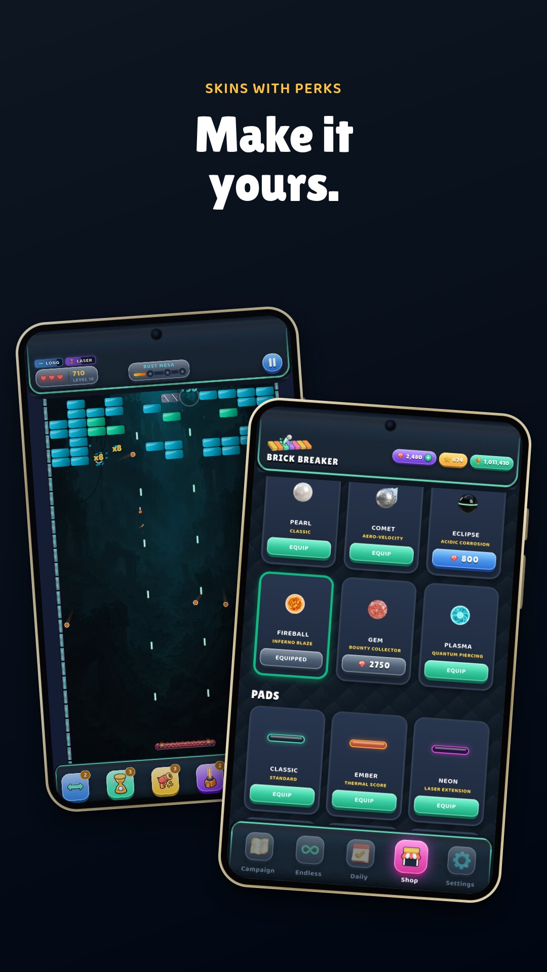Brick Breaker screenshot