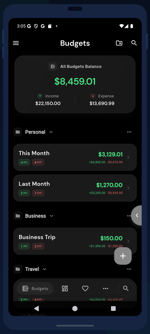PreSpend screenshot