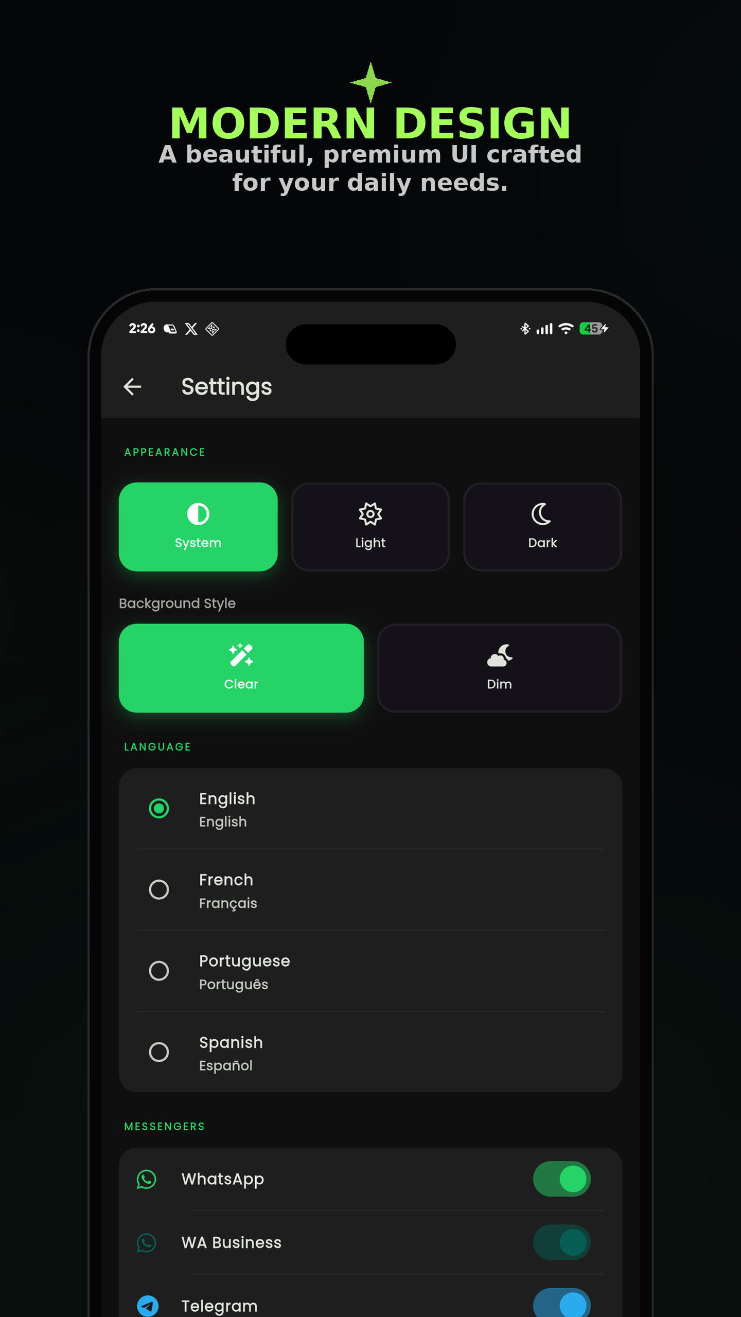QuickChat screenshot